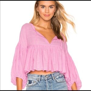 Free People Beaumont Mews Blouse